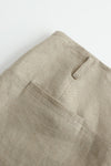 SWAYING/KNIT linen straight skirt SW23AW3B18 linen